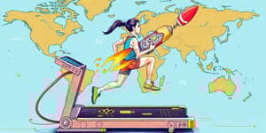 The Innovation Treadmill: Staying Ahead in a Competitive Global Economy