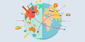 The Geoeconomic Divide: East vs. West in the Global Marketplace