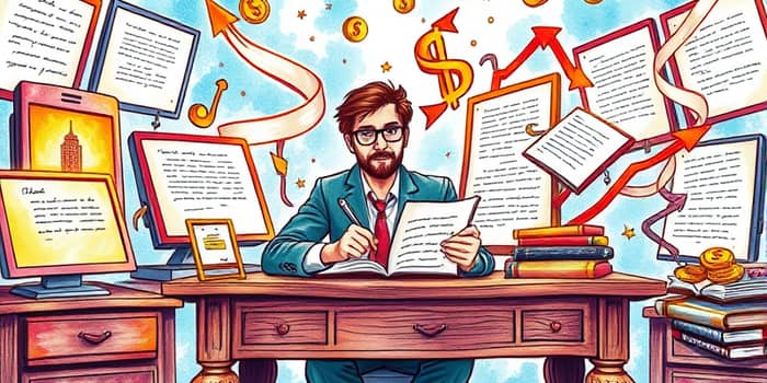 The Copywriter's Code: Crafting Words for Wealth Online