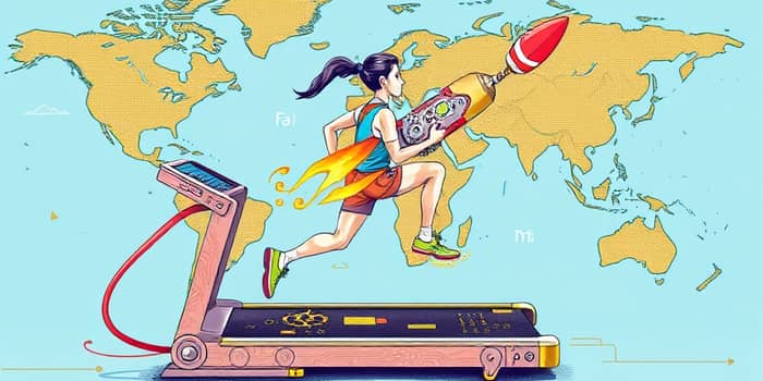 The Innovation Treadmill: Staying Ahead in a Competitive Global Economy