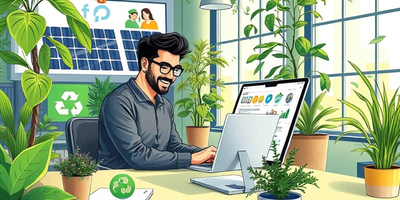 The Eco-Entrepreneur: Building Sustainable Online Businesses